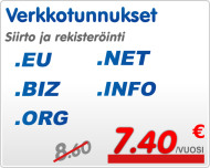 Verkkotunnukset